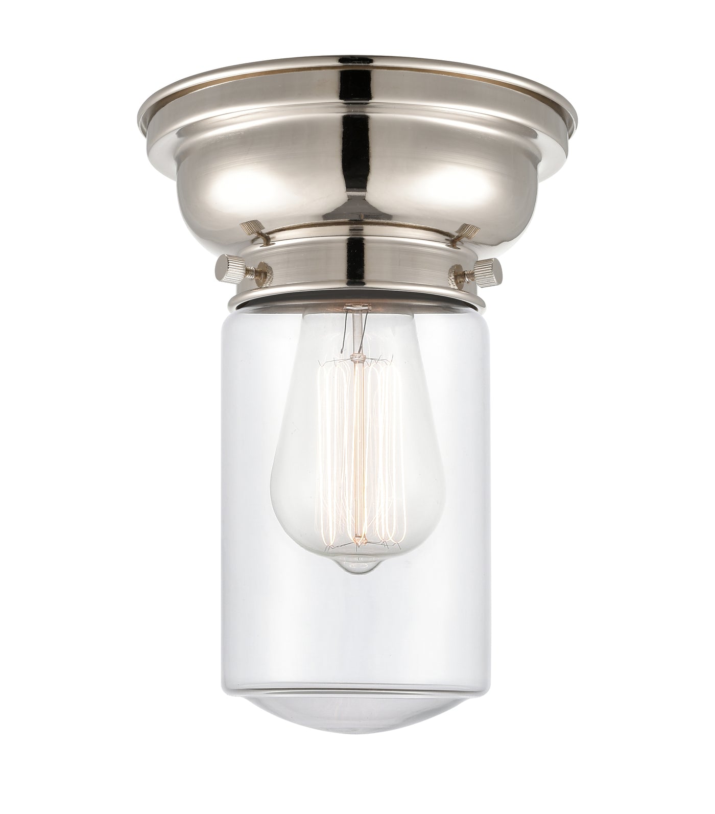 Franklin Flush Mount Brushed Satin Nickel