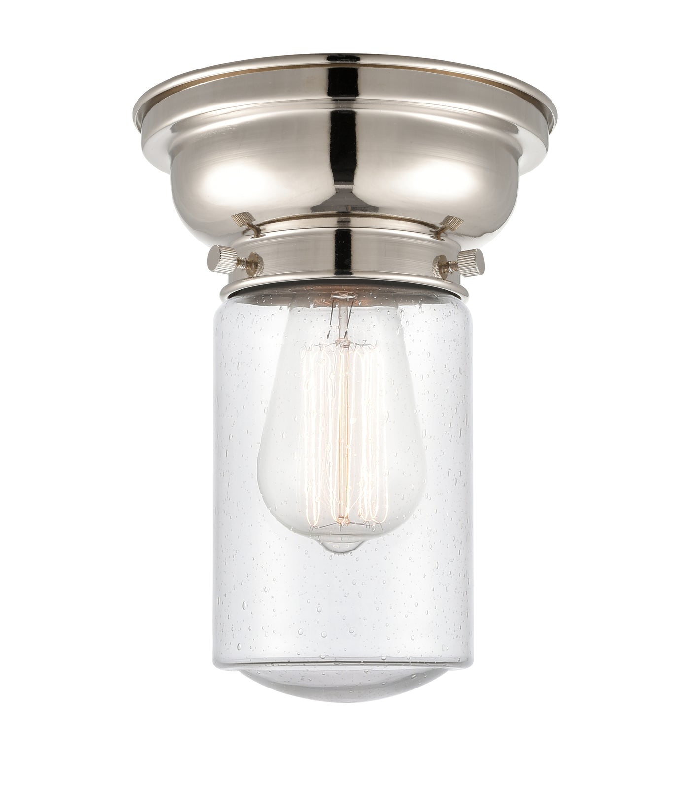 Franklin Flush Mount Brushed Satin Nickel
