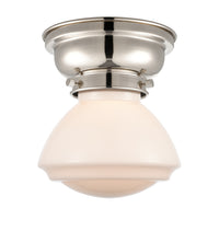 Franklin Flush Mount Brushed Satin Nickel