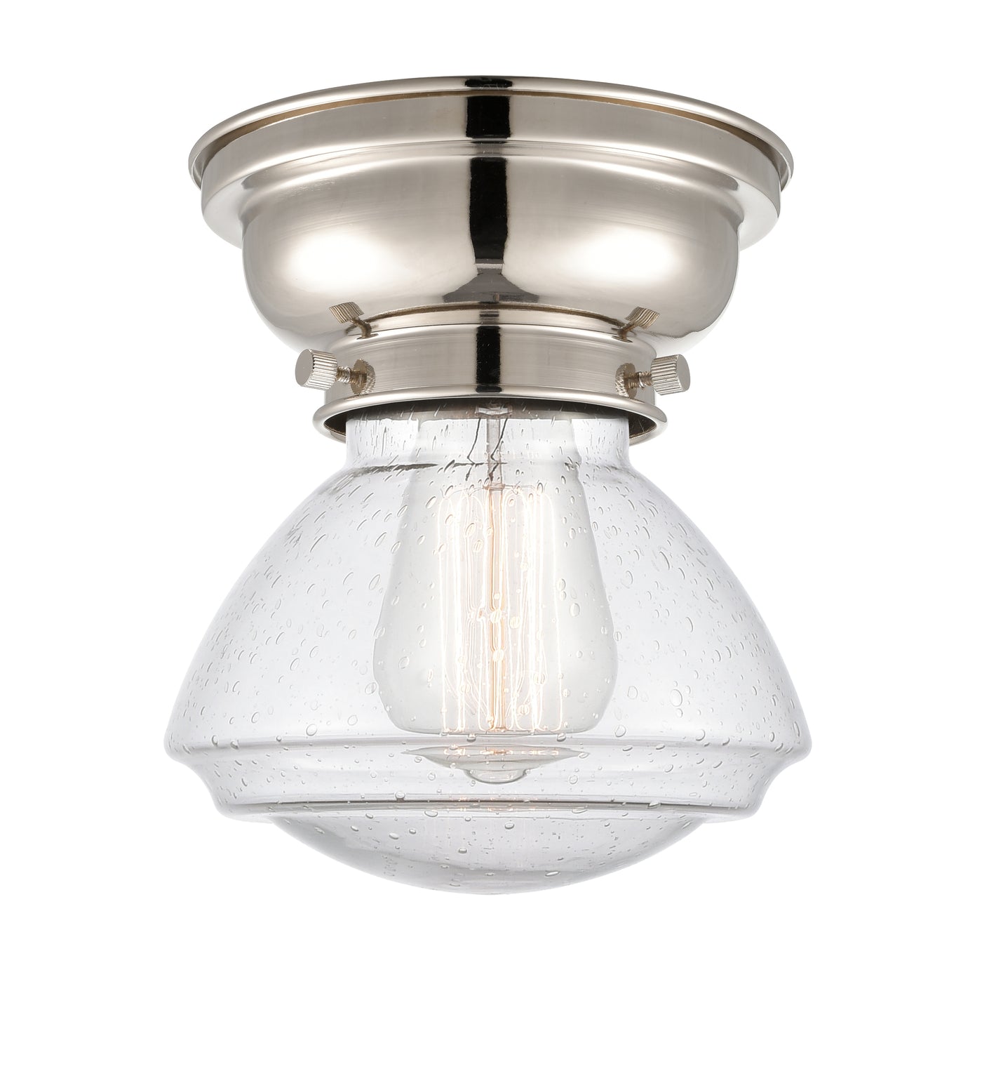 Franklin Flush Mount Brushed Satin Nickel