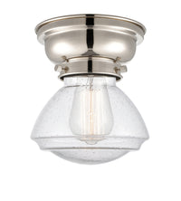 Franklin Flush Mount Brushed Satin Nickel