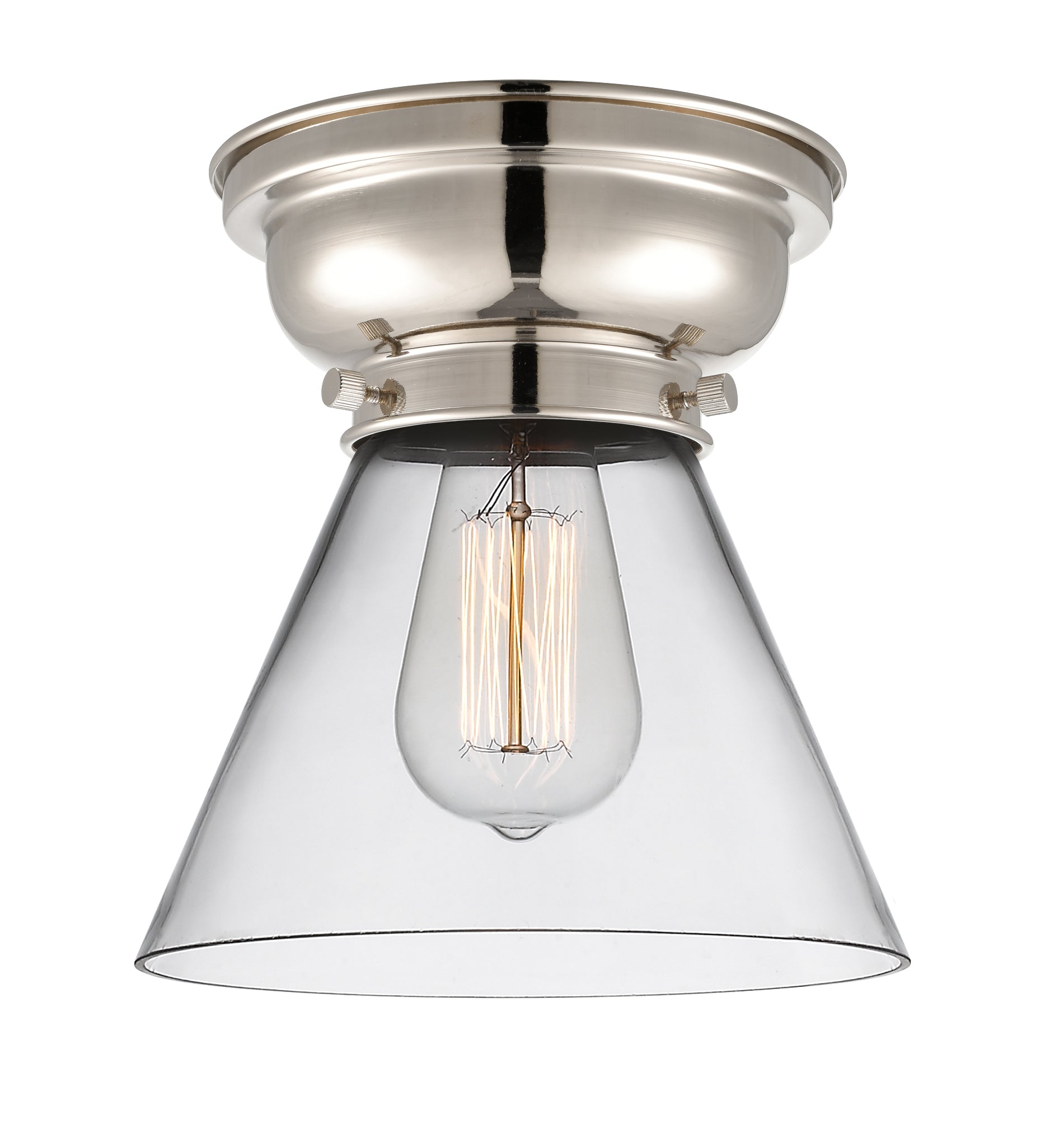 Franklin Flush Mount Brushed Satin Nickel
