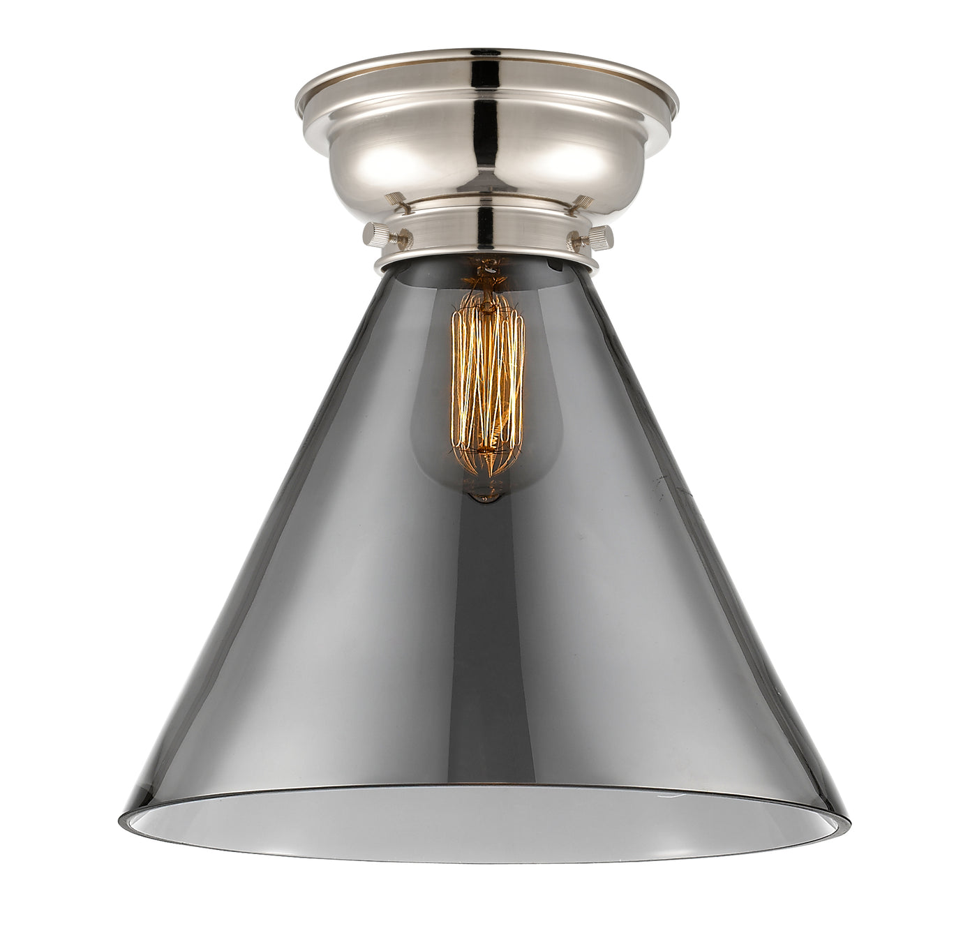 Franklin Flush Mount Brushed Satin Nickel