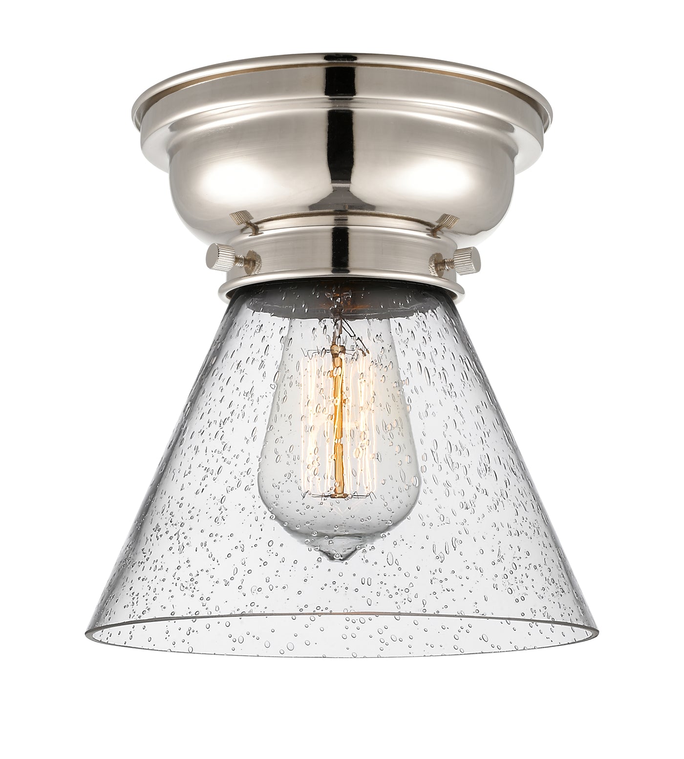 Franklin Flush Mount Brushed Satin Nickel