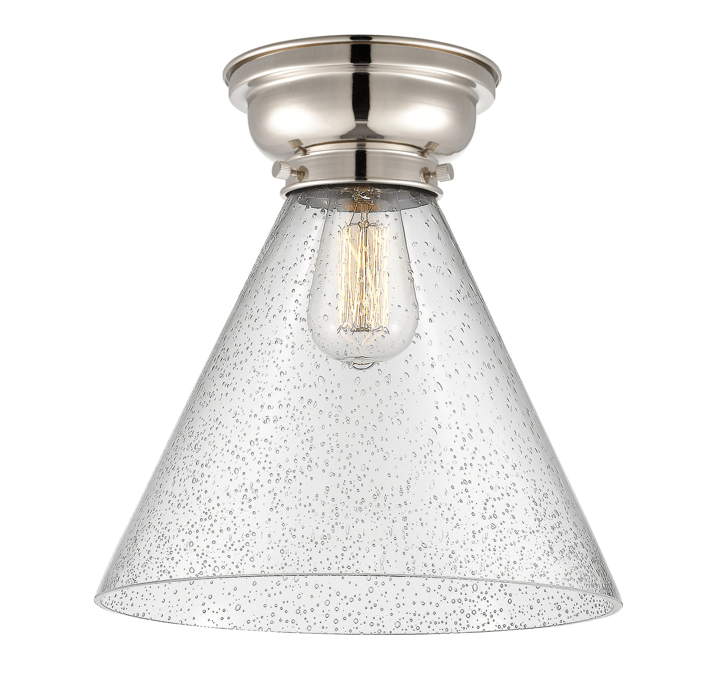 Franklin Flush Mount Brushed Satin Nickel
