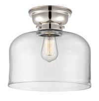 Franklin Flush Mount Brushed Satin Nickel