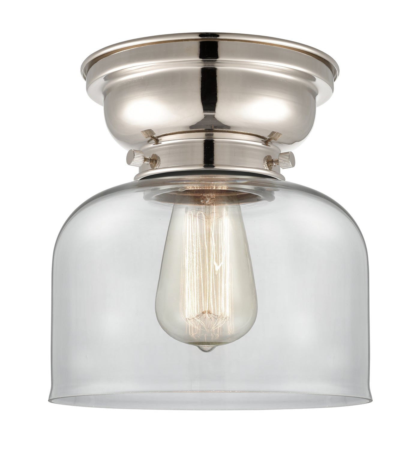Franklin Flush Mount Brushed Satin Nickel