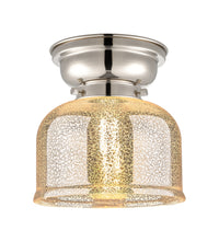 Franklin Flush Mount Glass Steel Design