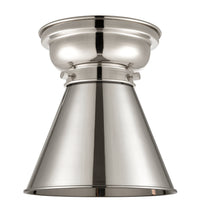 Franklin Flush Mount Brushed Satin Nickel Steel