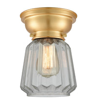 Franklin Flush Mount Brushed Satin Nickel