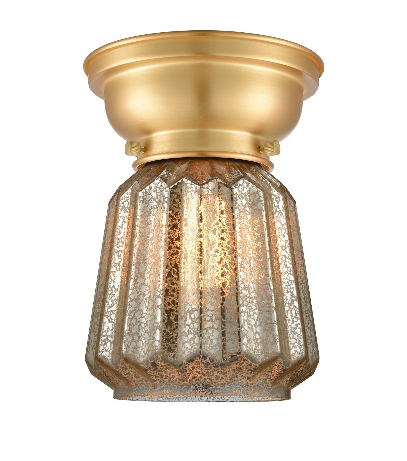 Franklin Flush Mount Brushed Satin Nickel