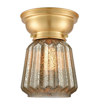 Franklin Flush Mount Brushed Satin Nickel