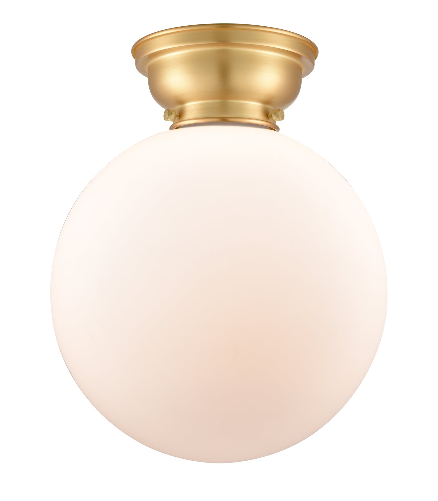 Franklin Flush Mount Brushed Satin Nickel