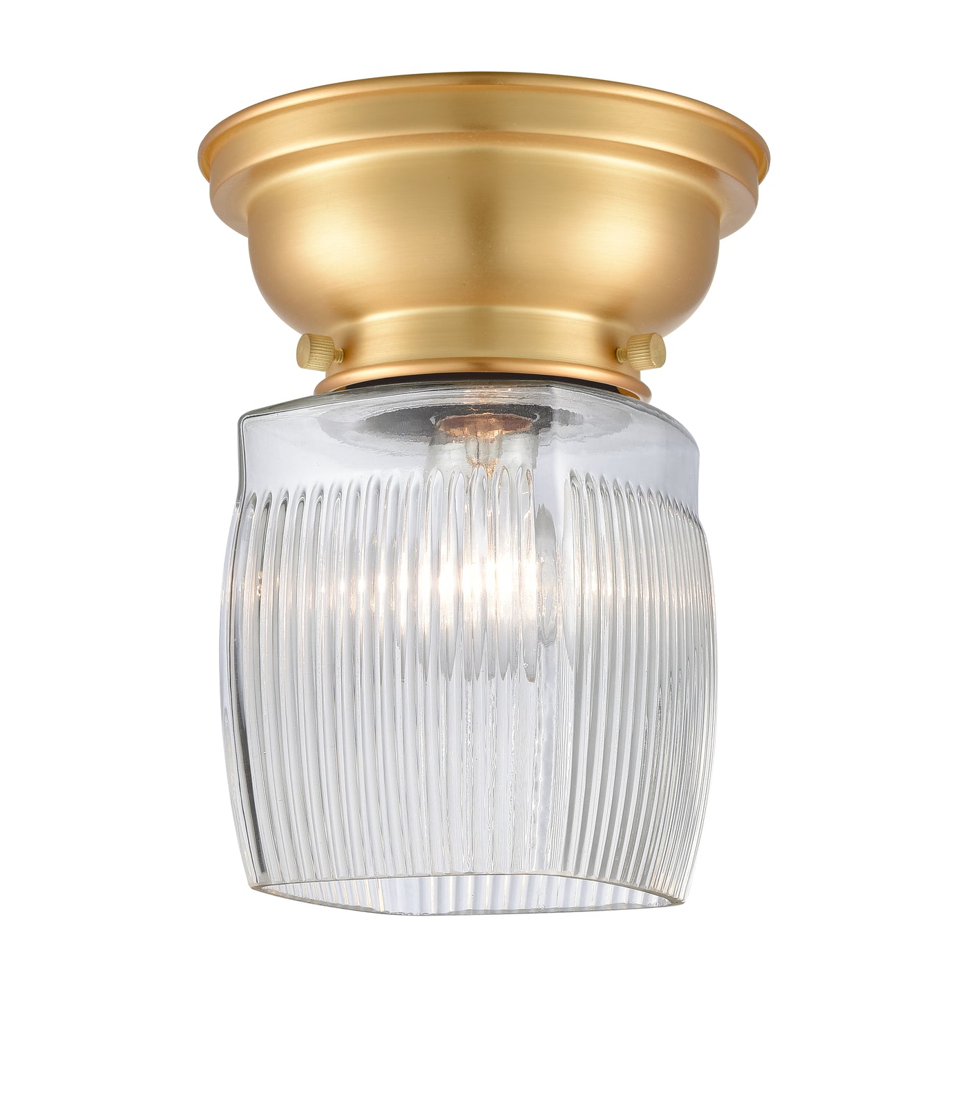 Franklin Flush Mount Brushed Satin Nickel