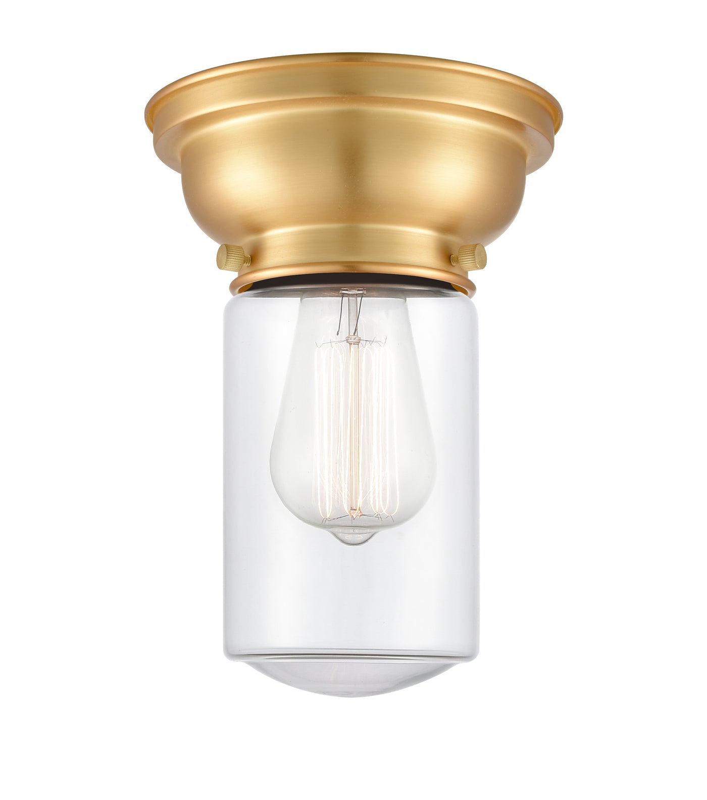 Franklin Flush Mount Brushed Satin Nickel