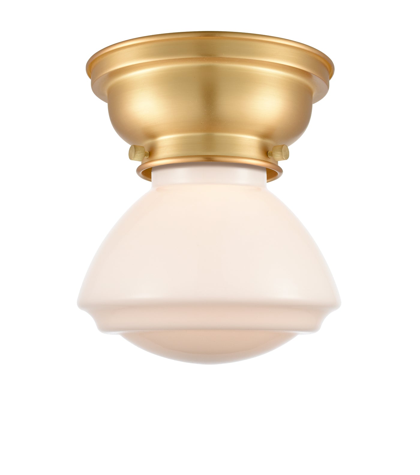 Franklin Flush Mount Brushed Satin Nickel