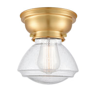 Franklin Flush Mount Brushed Satin Nickel