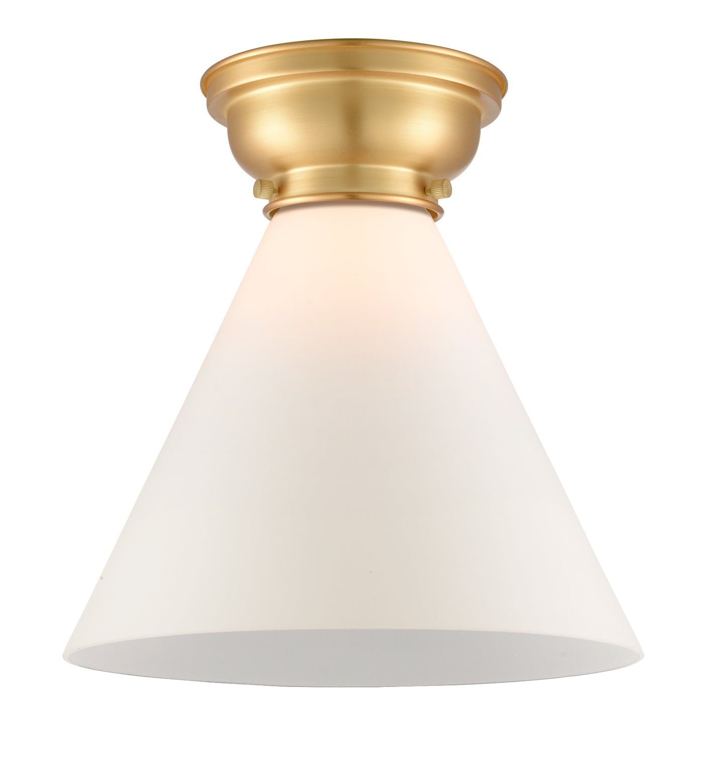 Franklin Flush Mount Brushed Satin Nickel