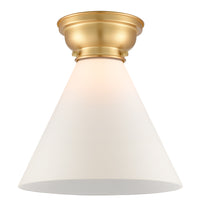 Franklin Flush Mount Brushed Satin Nickel