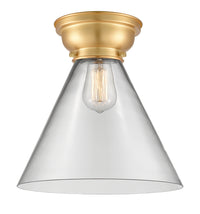 Franklin Flush Mount Brushed Satin Nickel