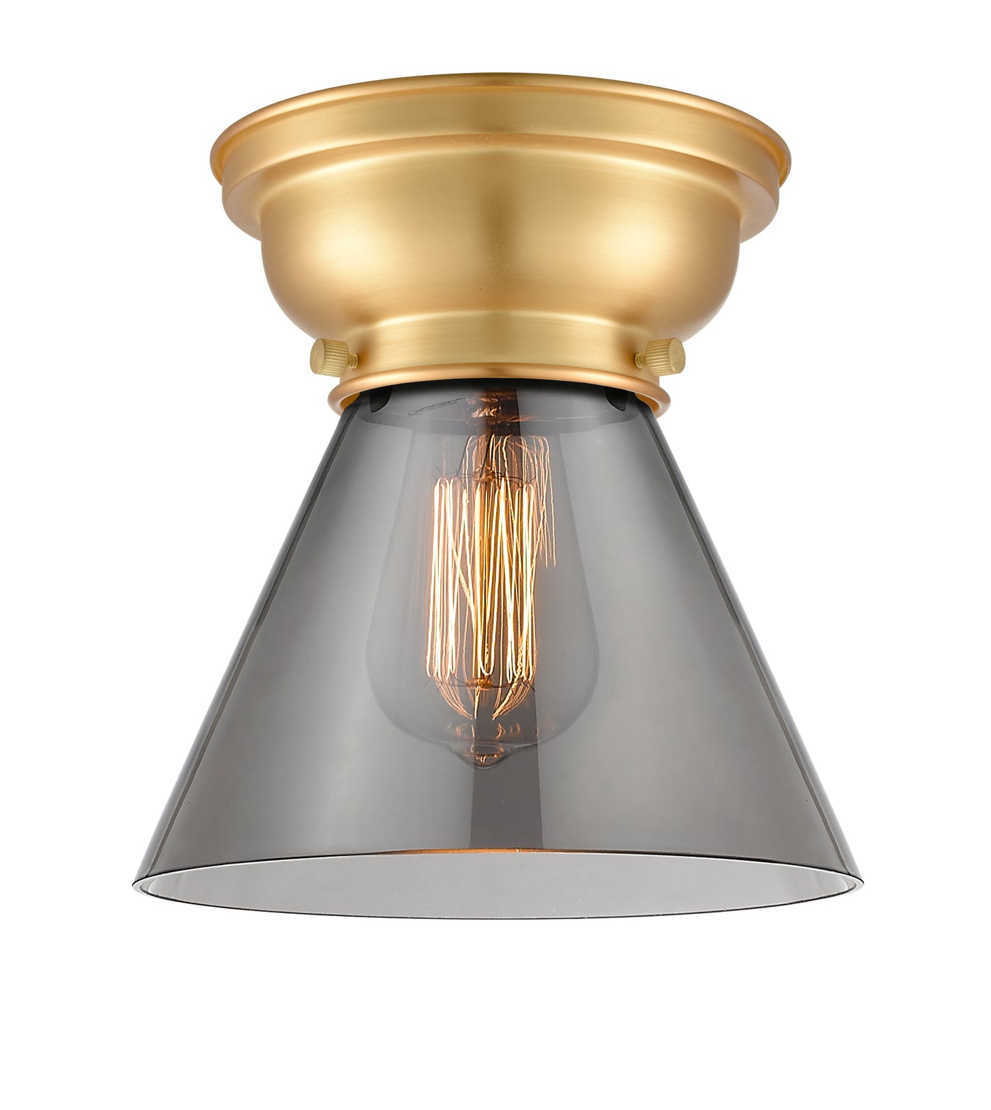 Franklin Flush Mount Brushed Satin Nickel
