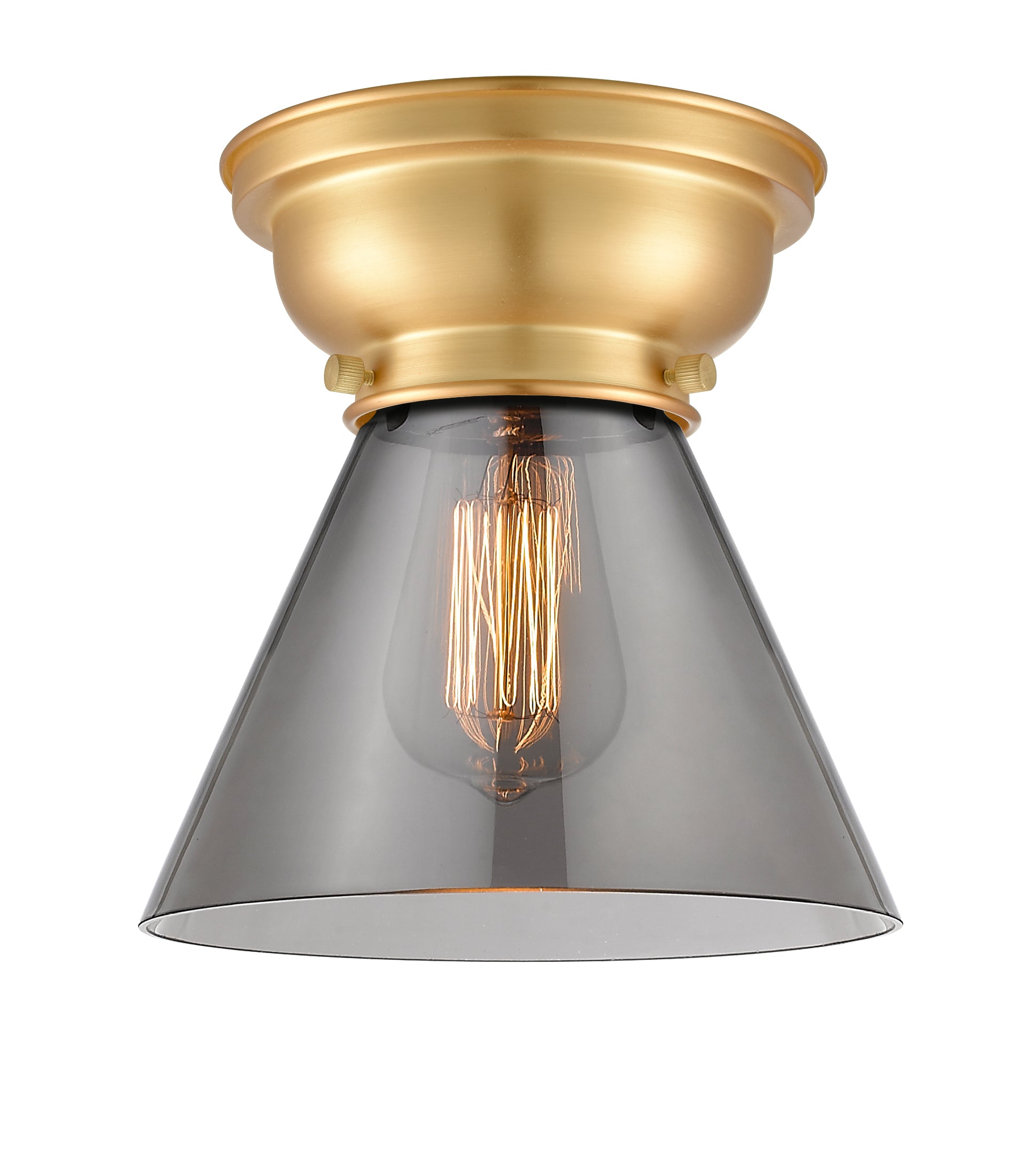Franklin Flush Mount Brushed Satin Nickel