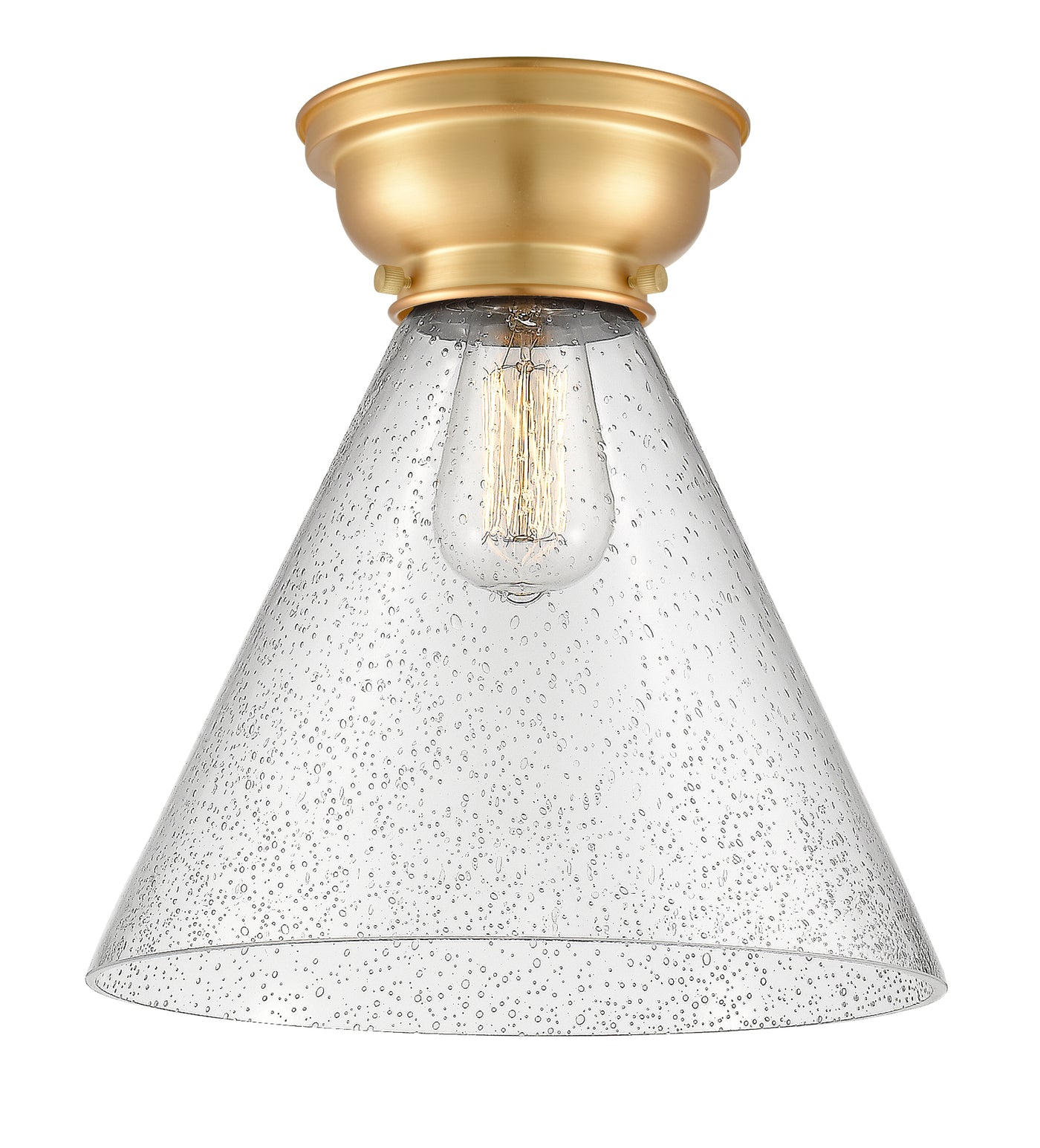 Franklin Flush Mount Brushed Satin Nickel