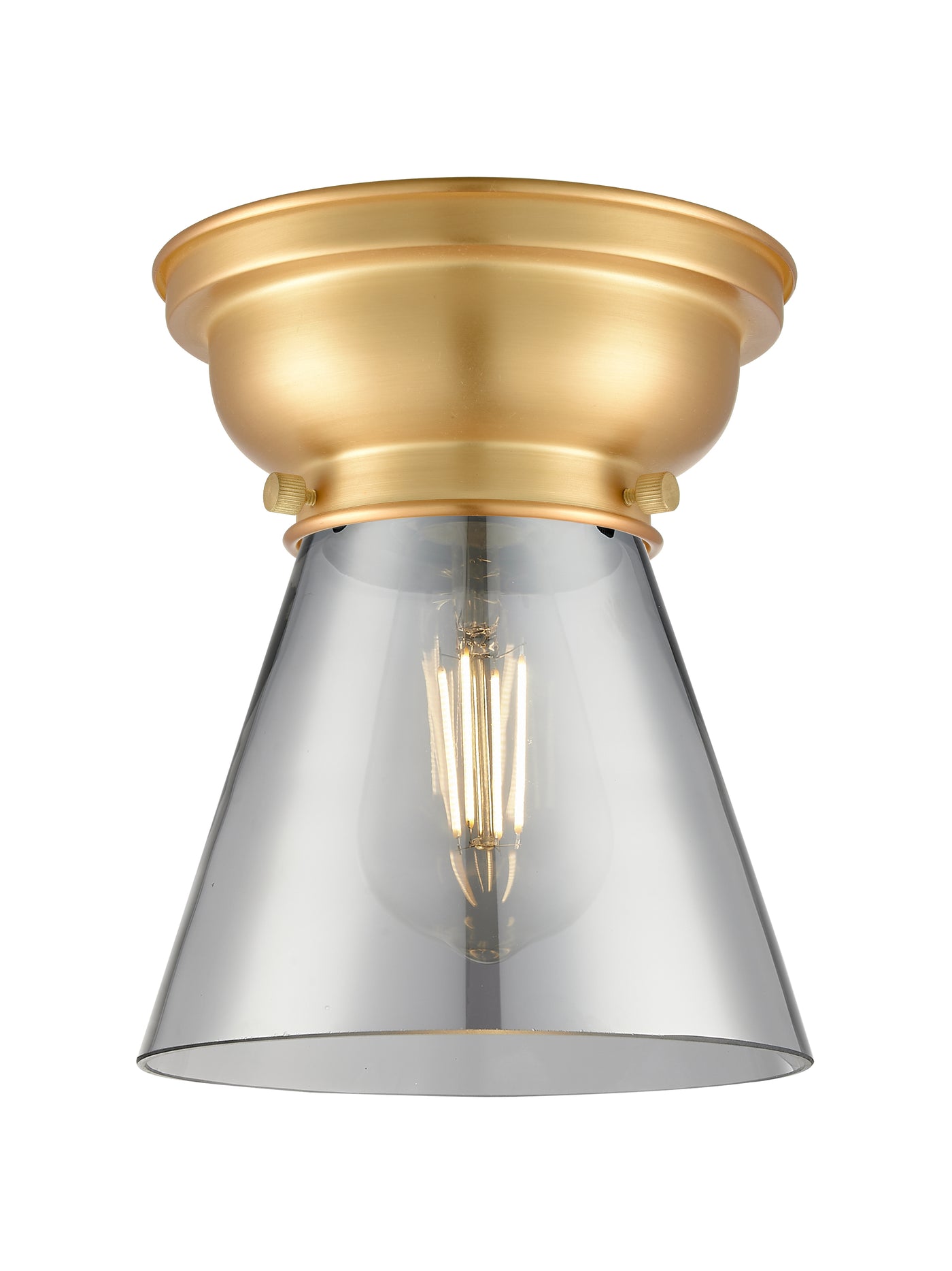 Franklin Flush Mount Brushed Satin Nickel