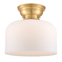 Franklin Flush Mount Brushed Satin Nickel