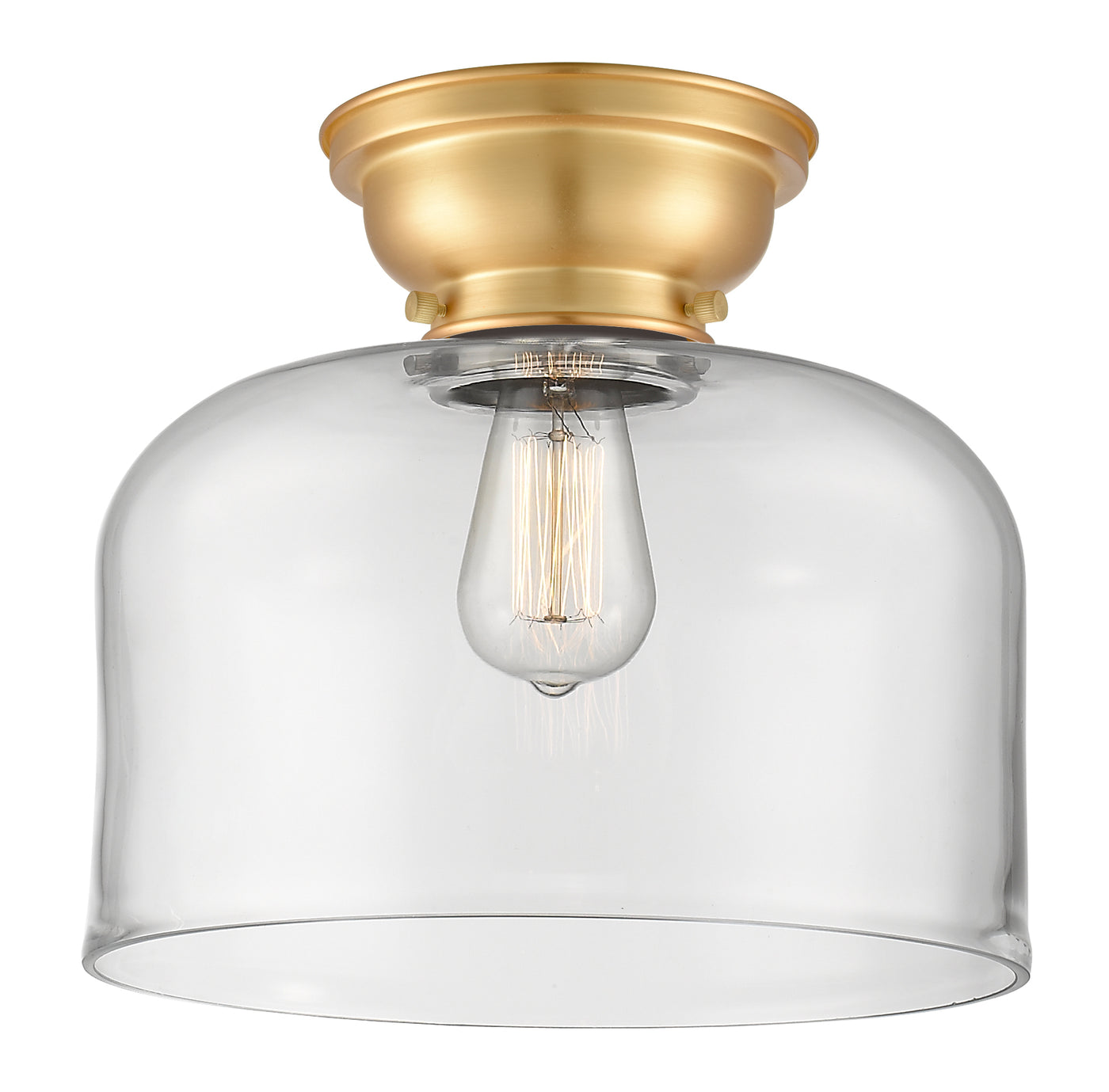 Franklin Flush Mount Brushed Satin Nickel