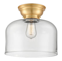 Franklin Flush Mount Brushed Satin Nickel