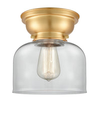 Franklin Flush Mount Glass Steel Design