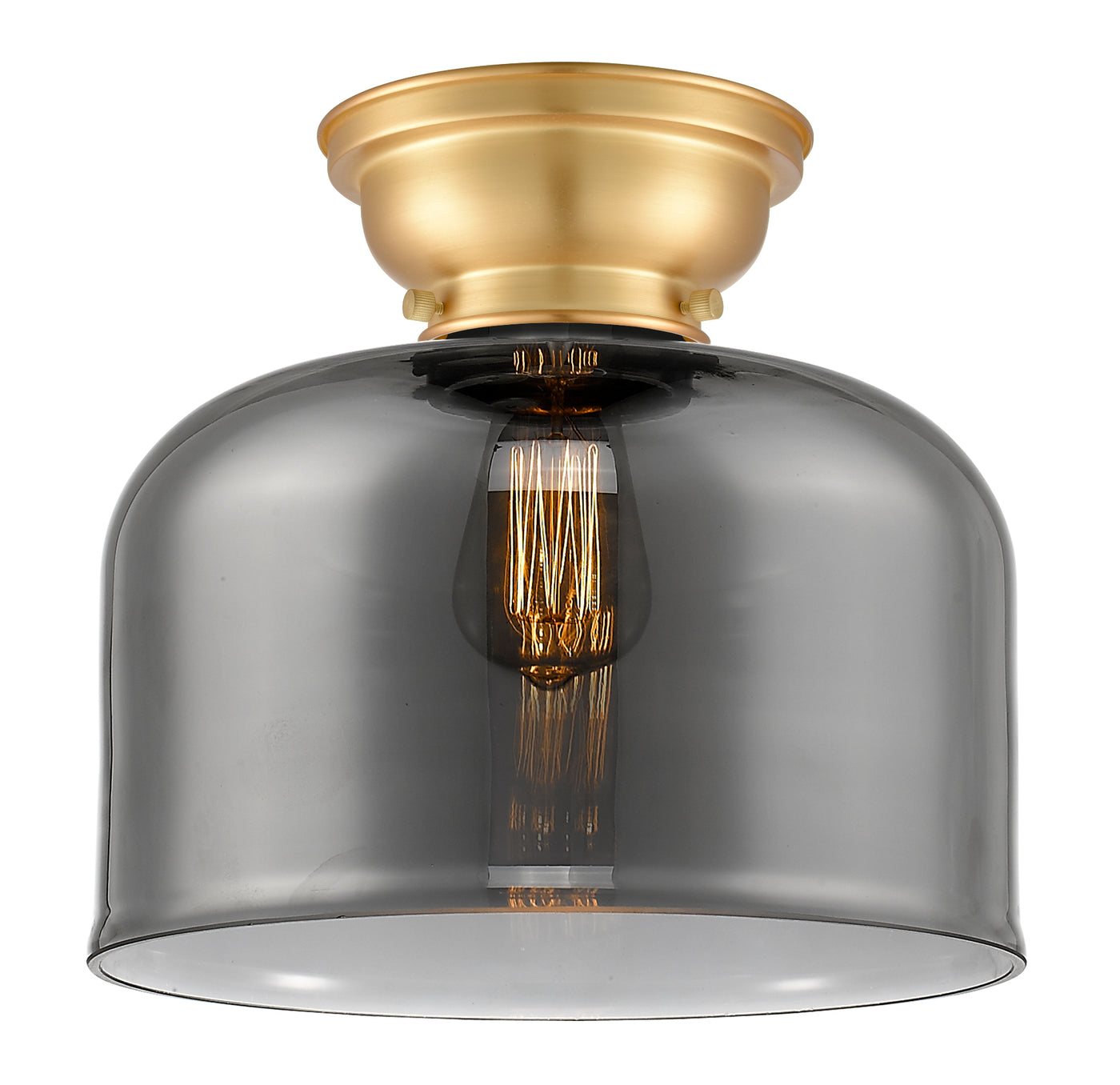Franklin Flush Mount Brushed Satin Nickel