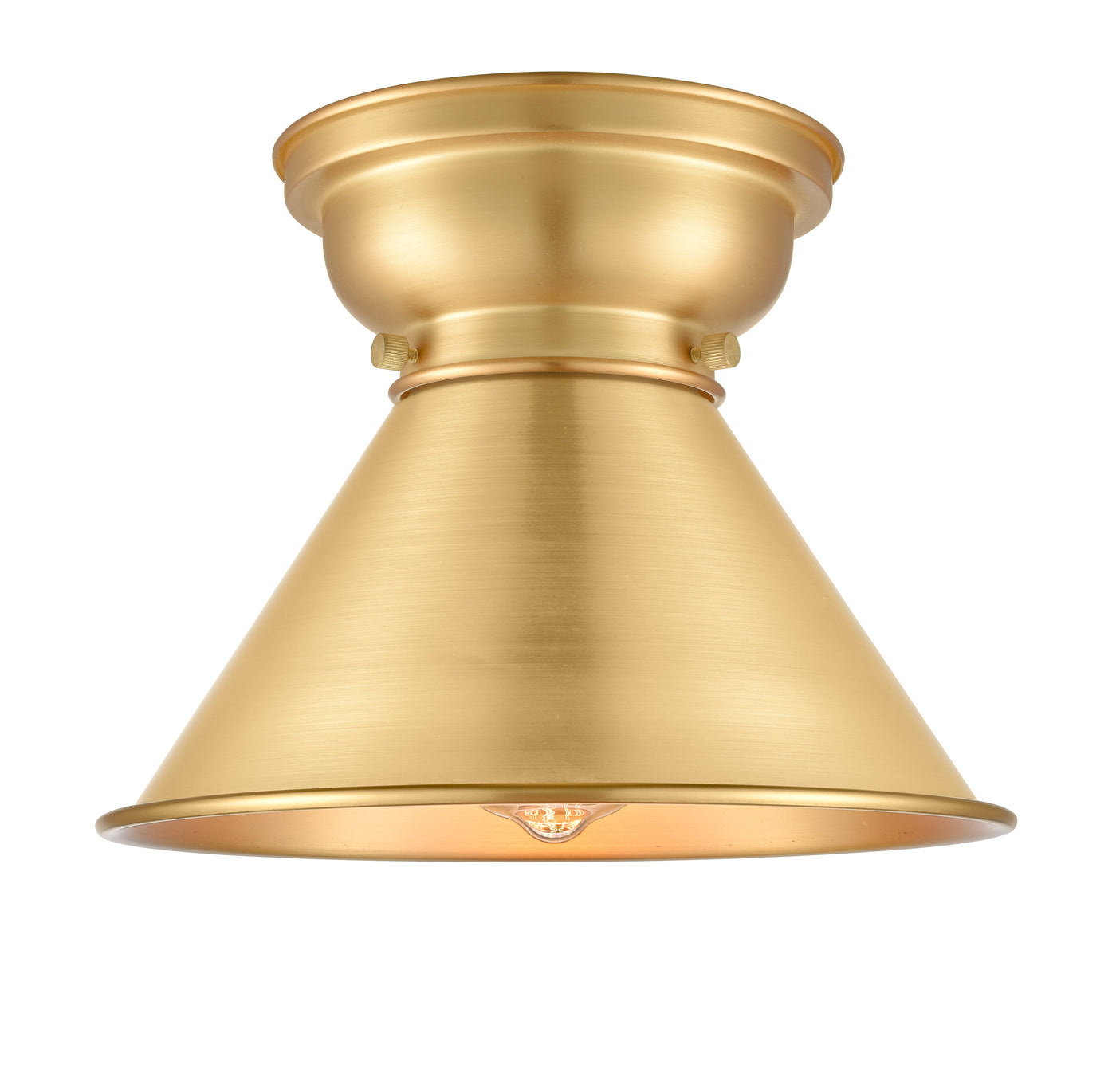 Franklin Flush Mount Brushed Satin Nickel