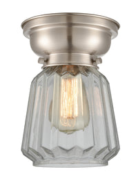Franklin Flush Mount Brushed Satin Nickel