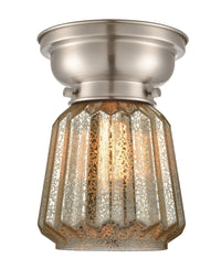 Franklin Flush Mount Brushed Satin Nickel