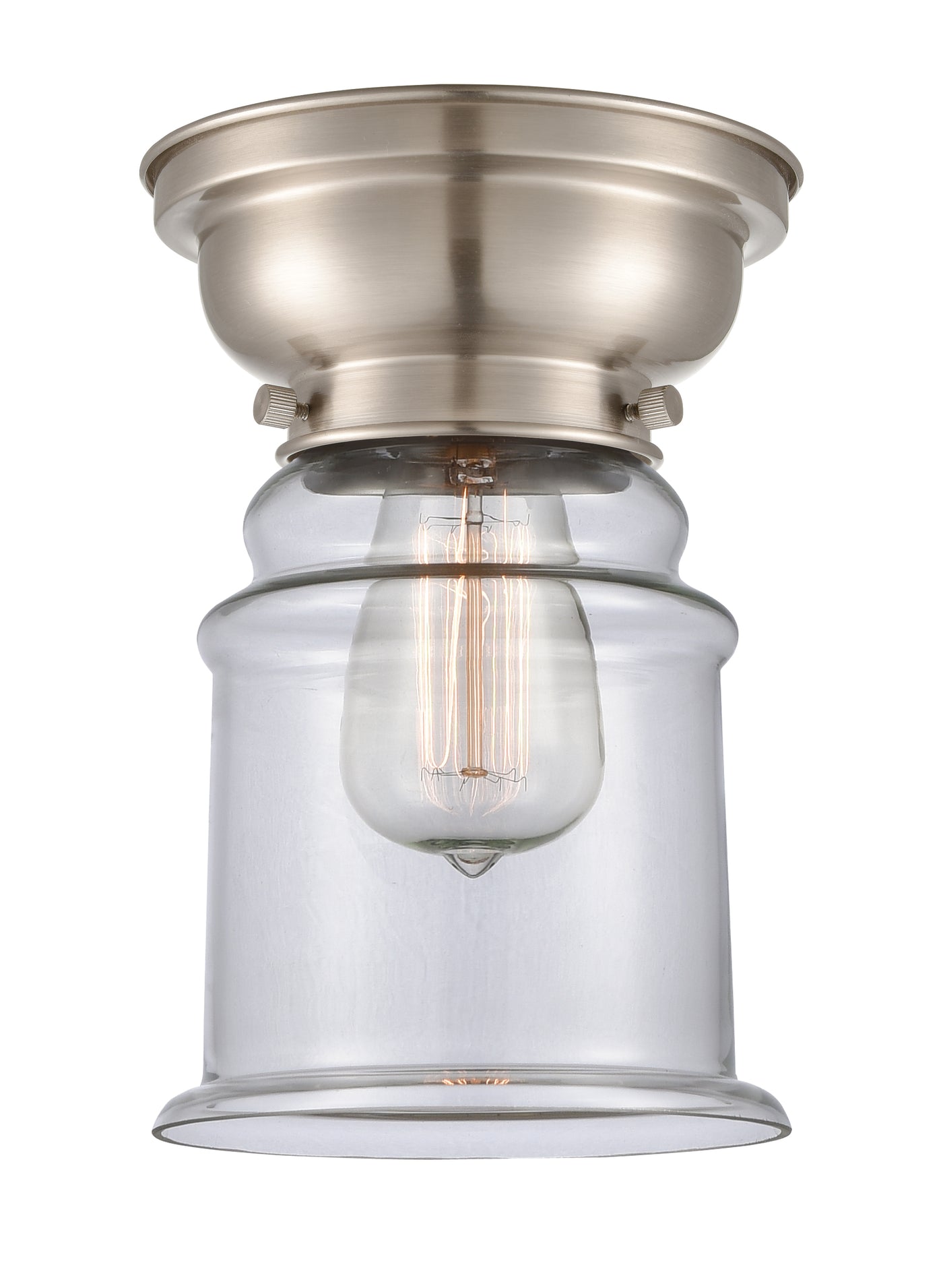 Franklin Flush Mount Brushed Satin Nickel