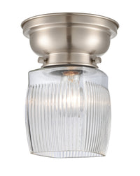 Franklin Flush Mount Brushed Satin Nickel