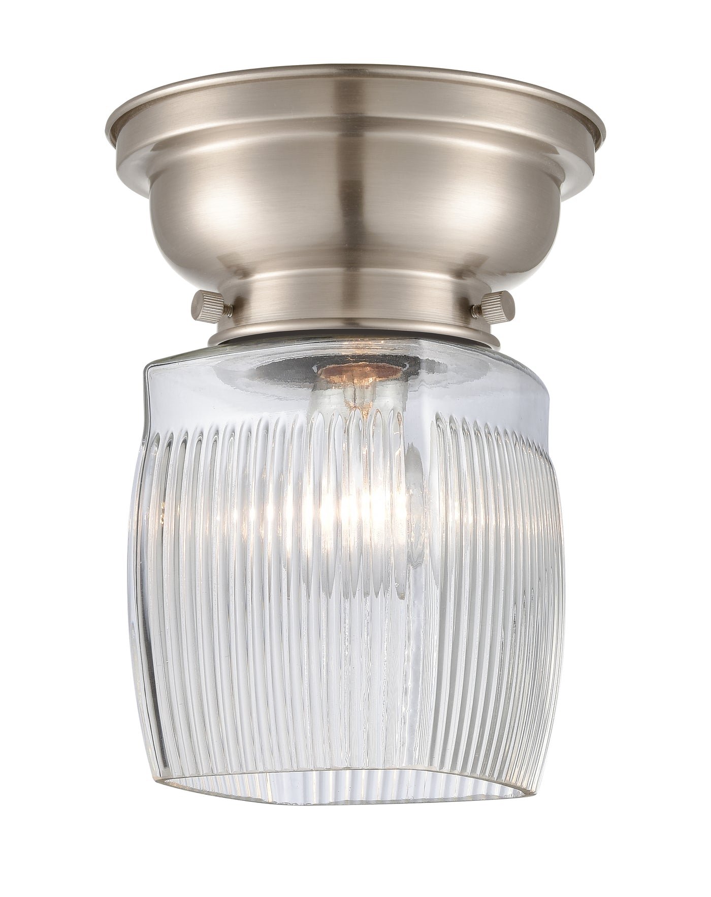 Franklin Flush Mount Brushed Satin Nickel