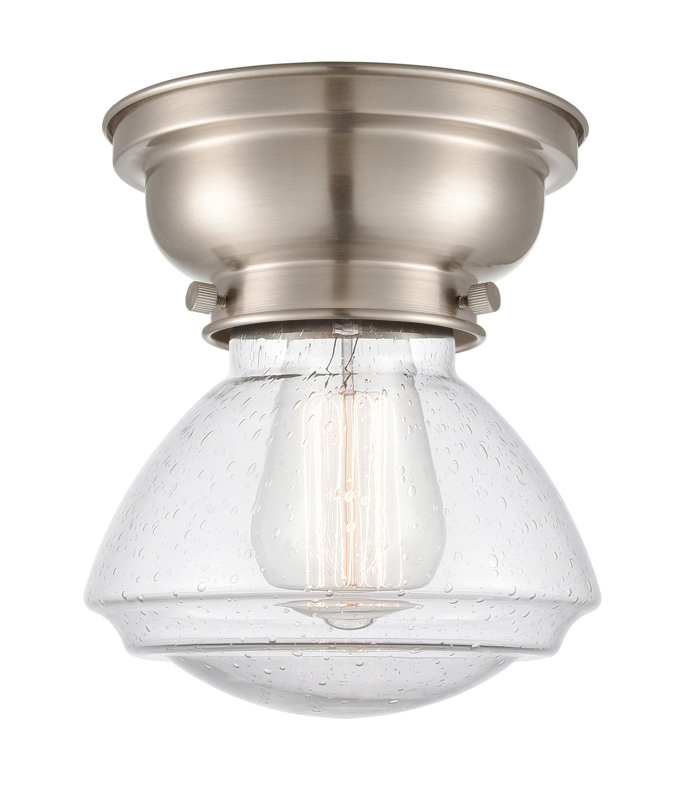Franklin Flush Mount Brushed Satin Nickel