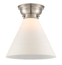 Franklin Flush Mount Brushed Satin Nickel