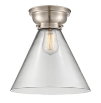 Franklin Flush Mount Brushed Satin Nickel
