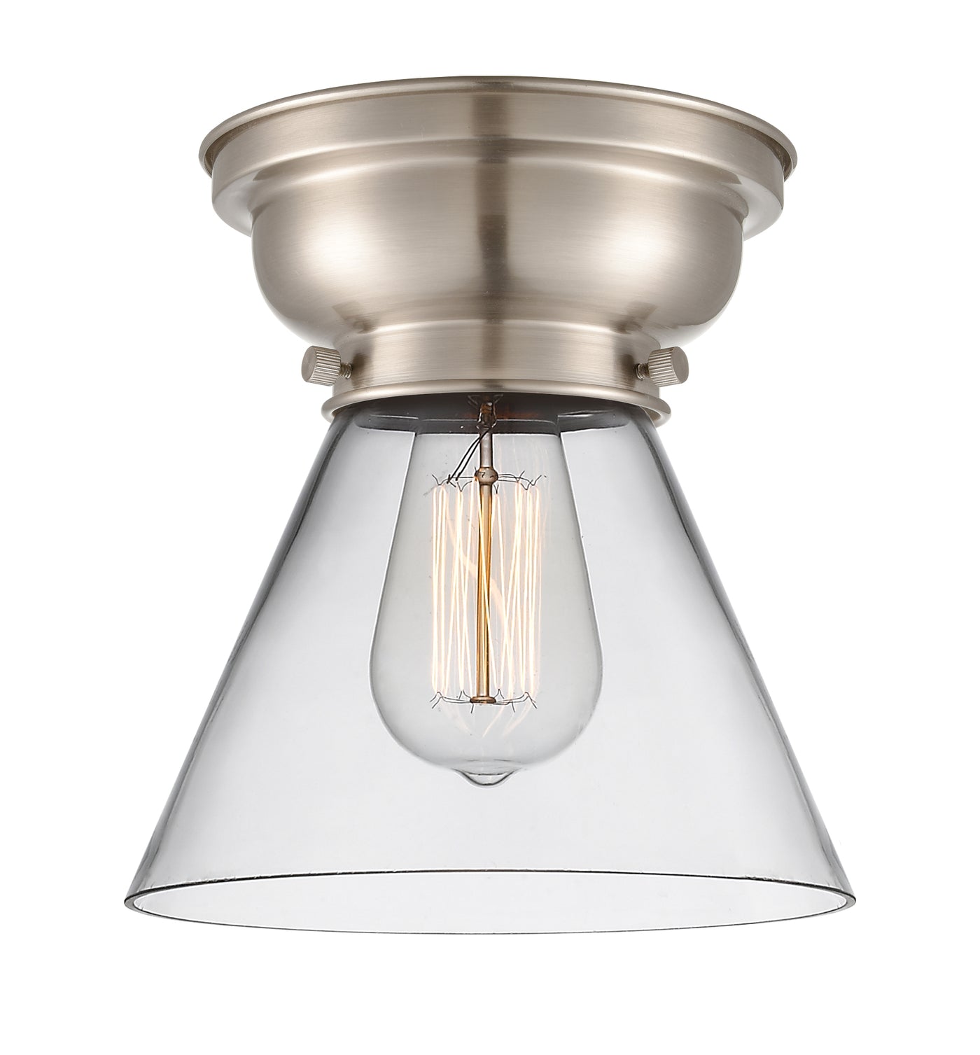 Franklin Flush Mount Brushed Satin Nickel
