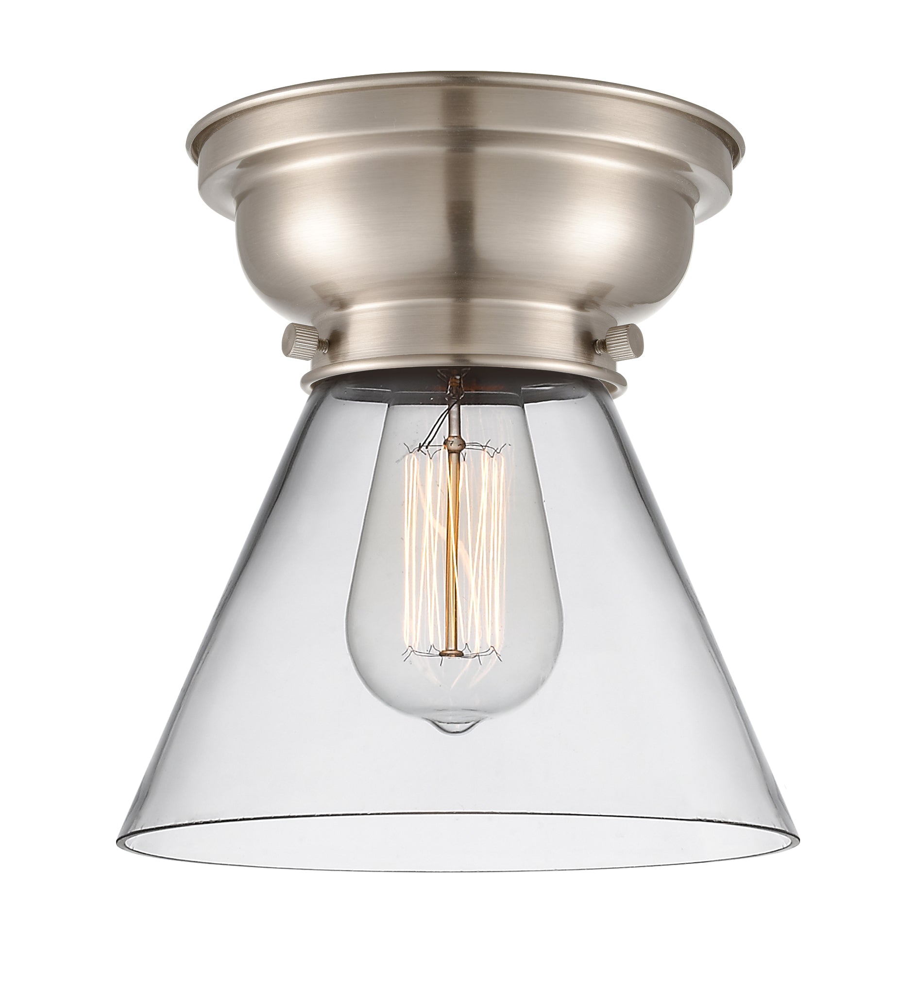 Franklin Flush Mount Brushed Satin Nickel