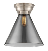 Franklin Flush Mount Brushed Satin Nickel
