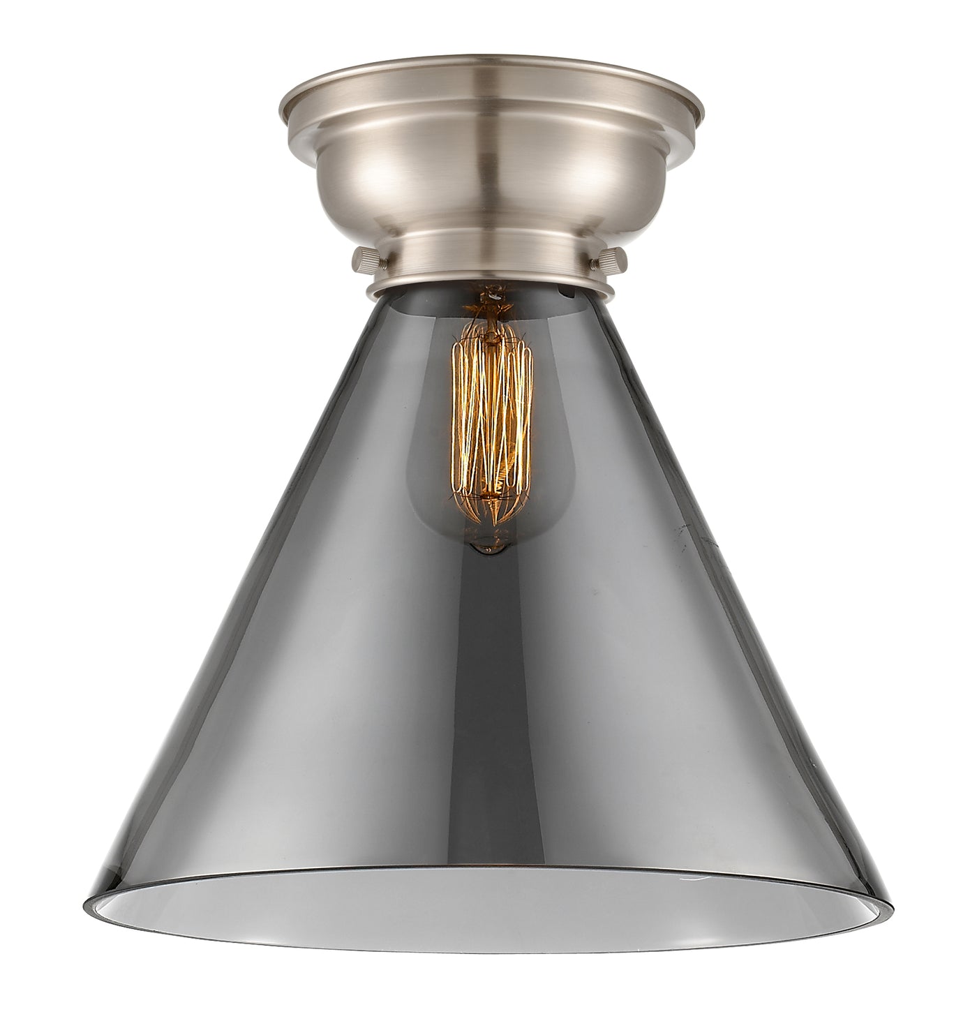 Franklin Flush Mount Brushed Satin Nickel