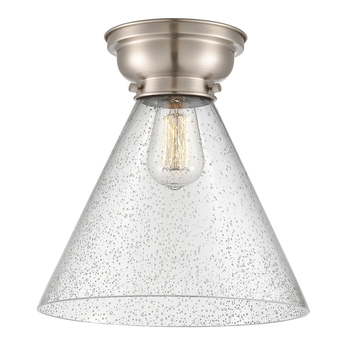 Franklin Flush Mount Brushed Satin Nickel