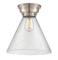 Franklin Flush Mount Brushed Satin Nickel