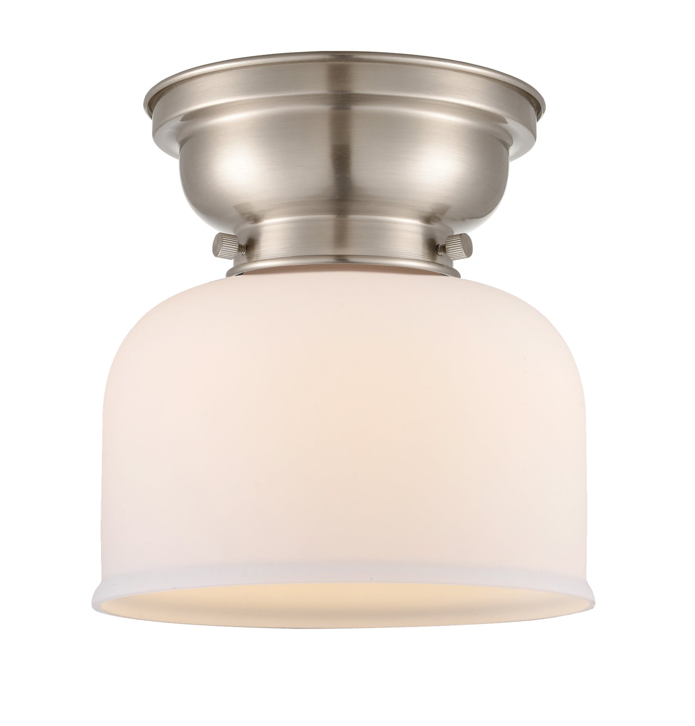Franklin Flush Mount Glass Steel Design