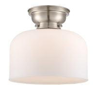 Franklin Flush Mount Brushed Satin Nickel